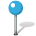 blue tooltip pin